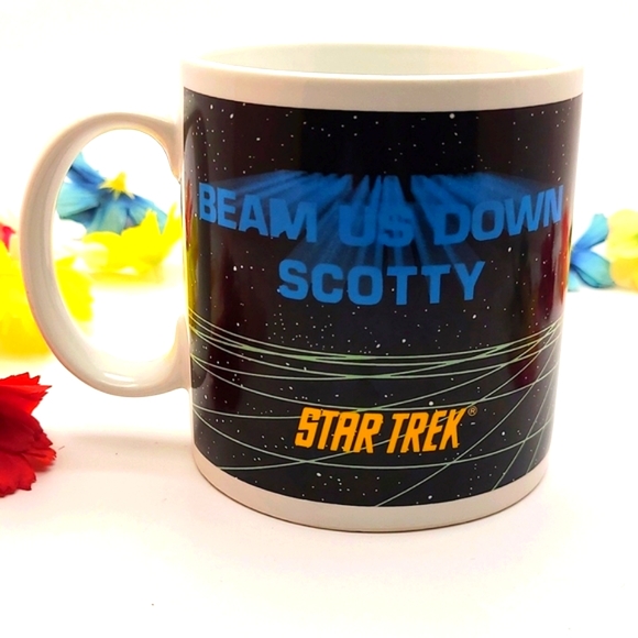 Vintage original 1991 Star Trek Enterprise crew coffee mug - Picture 5 of 5